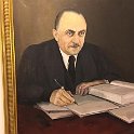 Moshe Smorra President of the Supreme court 1948-54 Oil on canvas 100x80